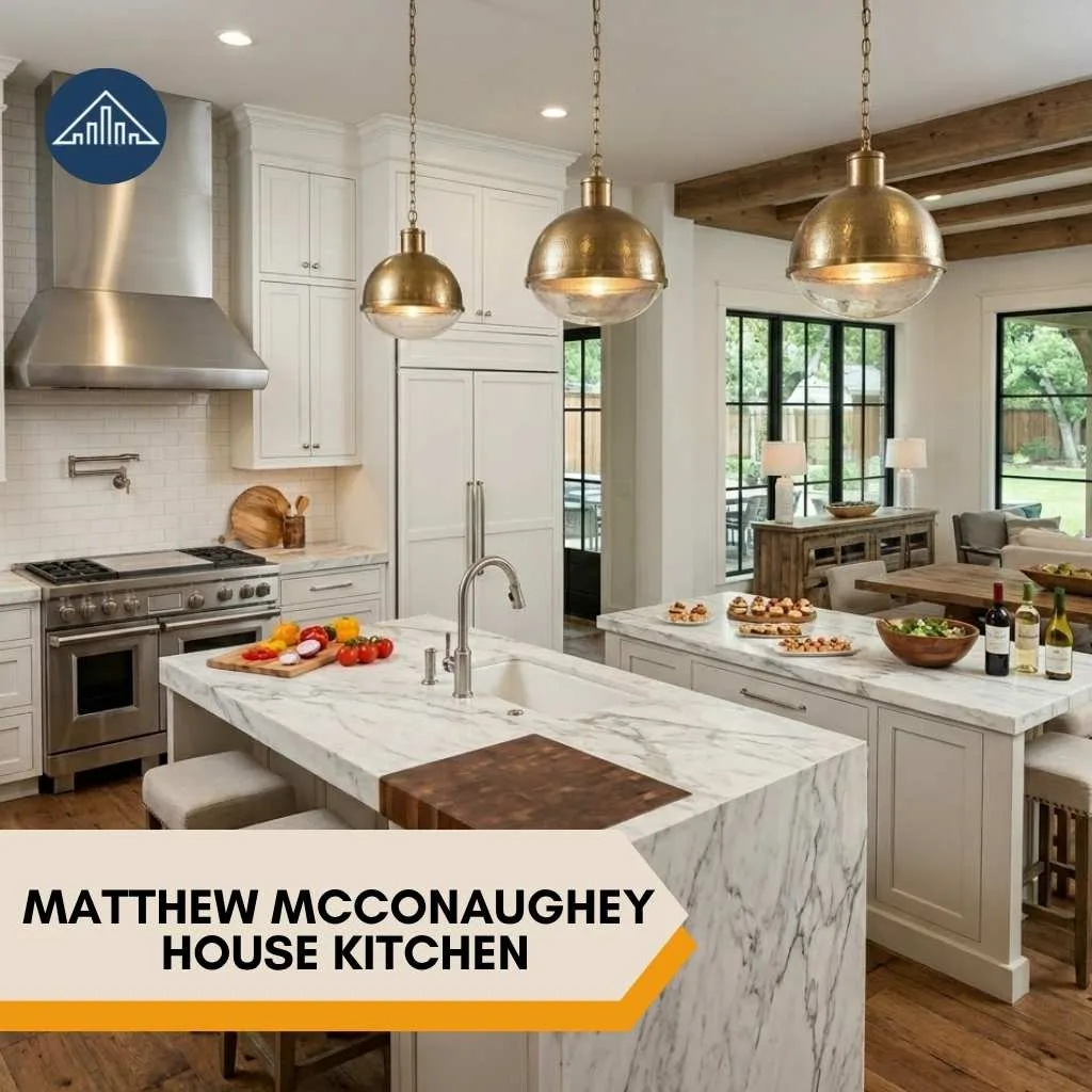 Matthew McConaughey House: Inside His $6 Million Austin, Texas Mansion 7 Matthew McConaughey House Kitchen