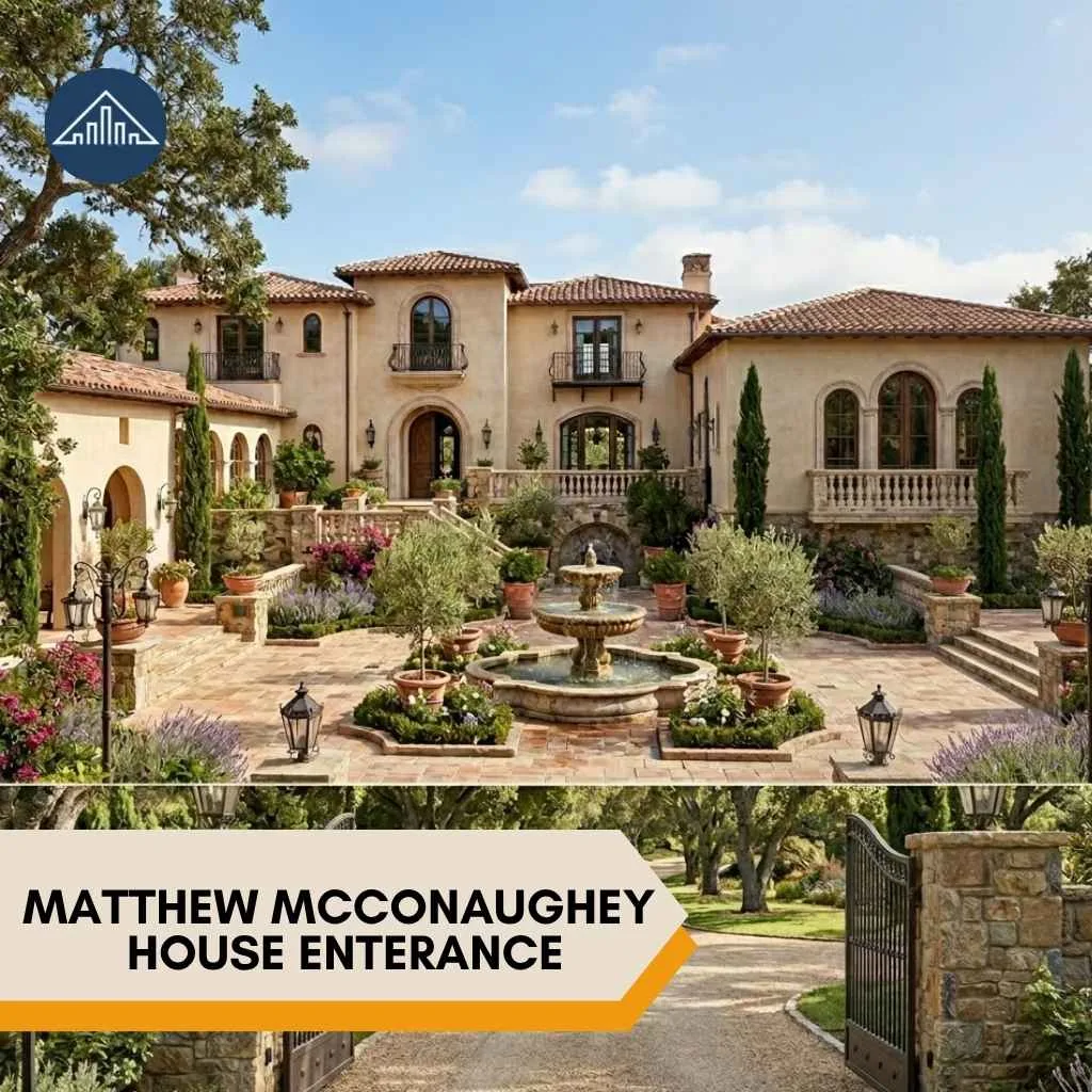 Matthew McConaughey House: Inside His $6 Million Austin, Texas Mansion 3 Matthew McConaughey House Enterance