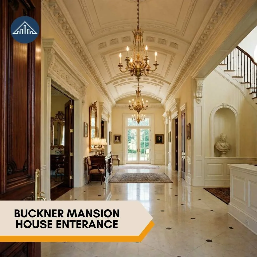 Buckner Mansion  grand enterance