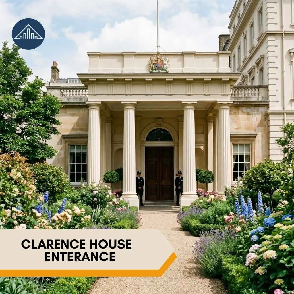 Clarence House: King Charles III's $72 Million London Royal Residence 3 Clarence House Enterance