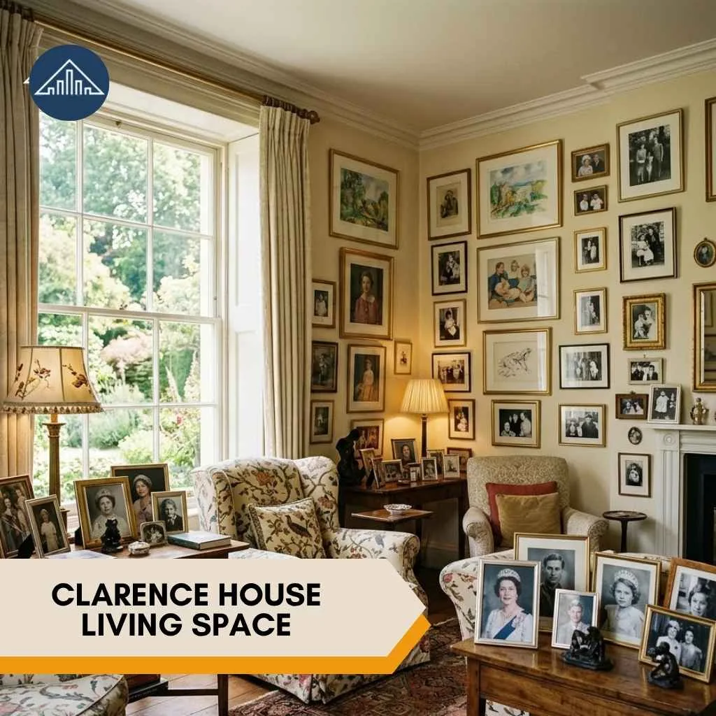 Clarence House: King Charles III's $72 Million London Royal Residence 6 Clarence House Living Space