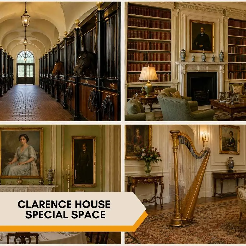 Clarence House: King Charles III's $72 Million London Royal Residence 8 Clarence House Special Space