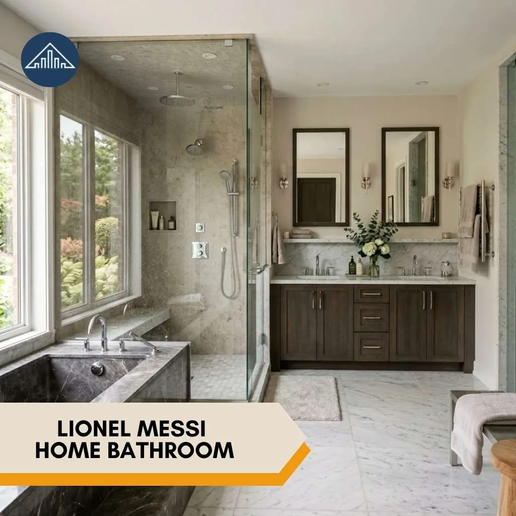 Lionel Messi Home  Bathroom