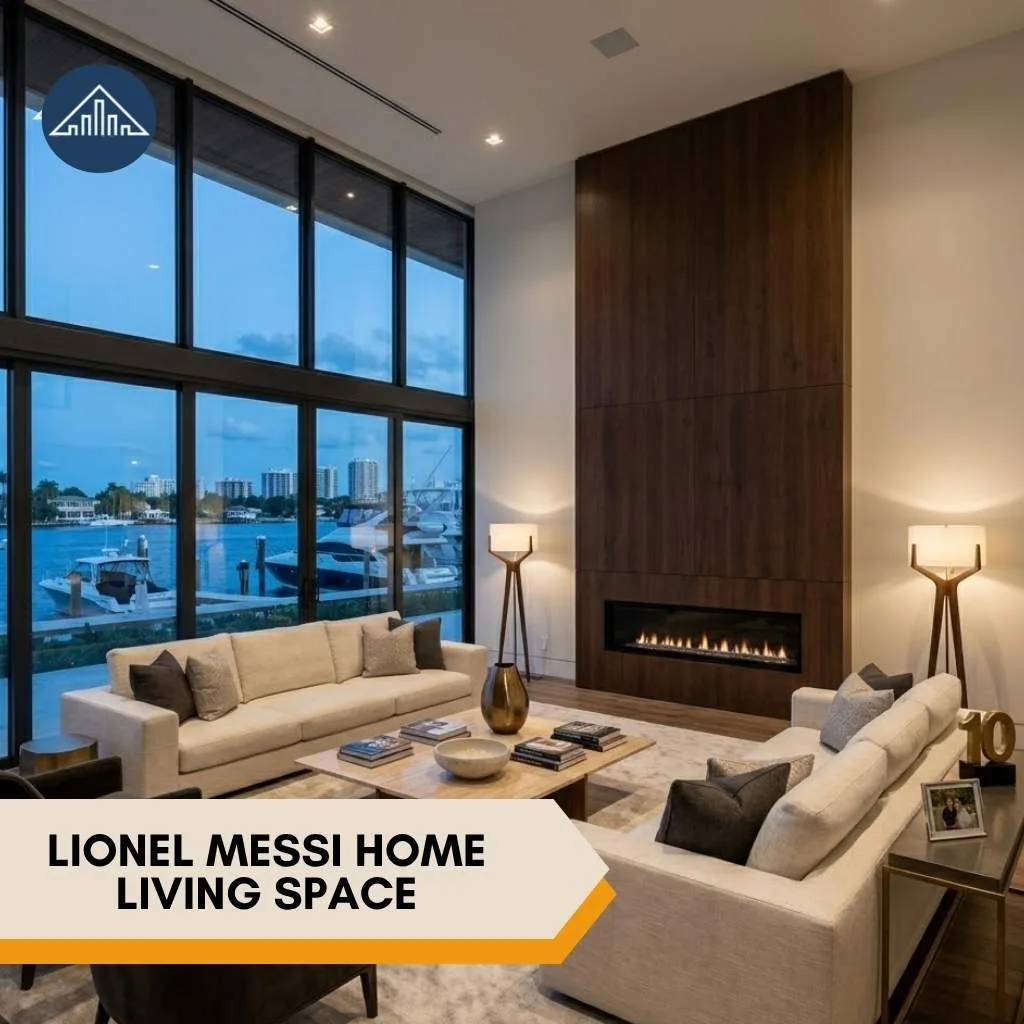 Lionel Messi Home  Living Space