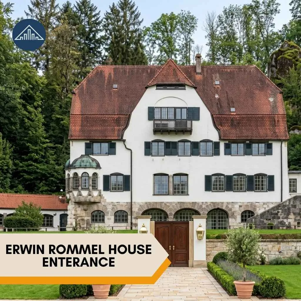 Erwin Rommel House: Inside His Historic Villa in Herrlingen, Germany 3 Erwin Rommel House Enterance