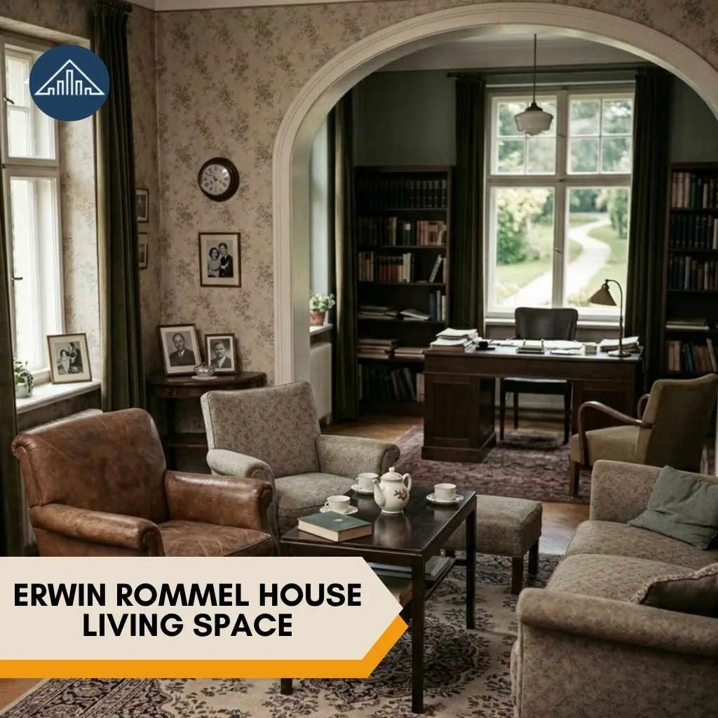 Erwin Rommel House: Inside His Historic Villa in Herrlingen, Germany 6 Erwin Rommel House Living Space
