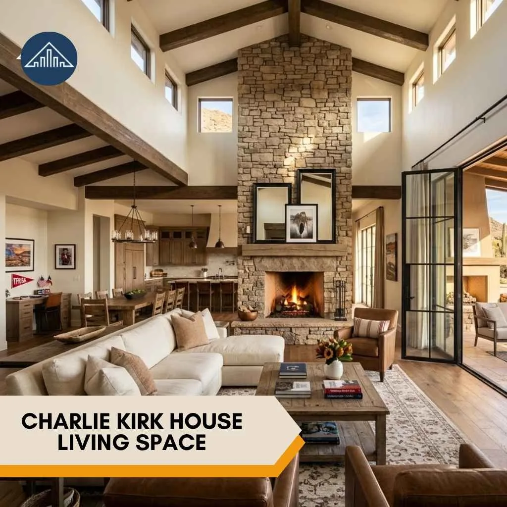 Charlie Kirk House: Inside His $6.5M Scottsdale, Arizona Mansion 6 Charlie Kirk House Living Spce