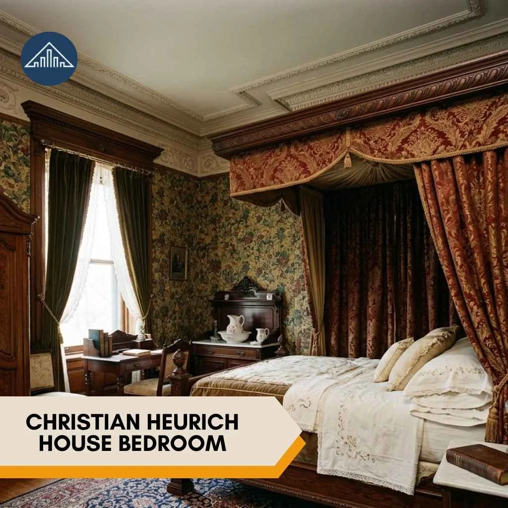 Christian Heurich House: Historic $15 Million Washington, D.C. Brewmaster Castle 4 Christian Heurich House bedroom