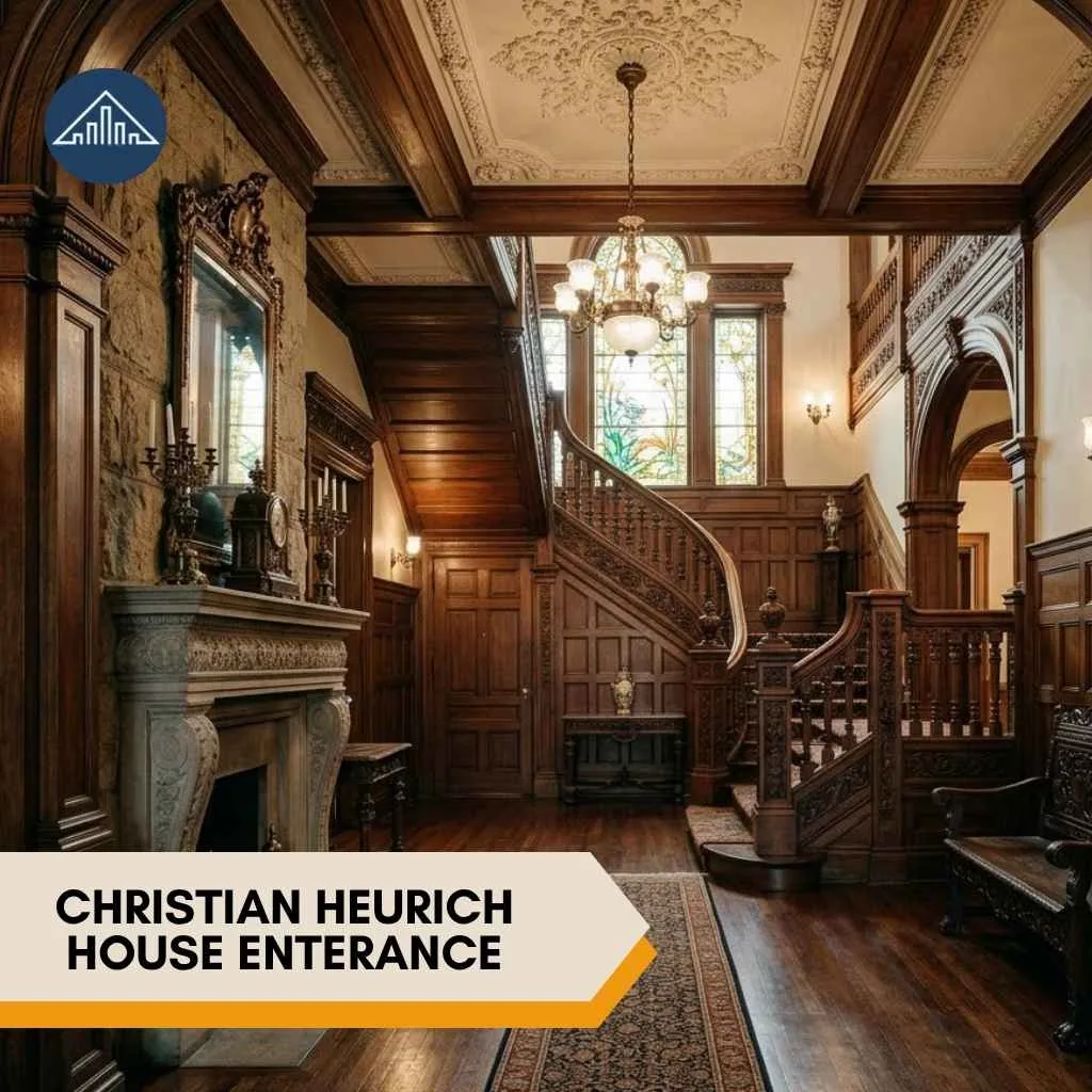 Christian Heurich House: Historic $15 Million Washington, D.C. Brewmaster Castle 3 Christian Heurich House enterance