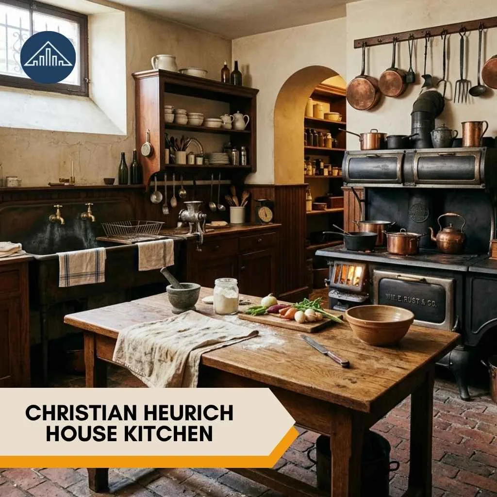 Christian Heurich House: Historic $15 Million Washington, D.C. Brewmaster Castle 7 Christian Heurich House Kitchen