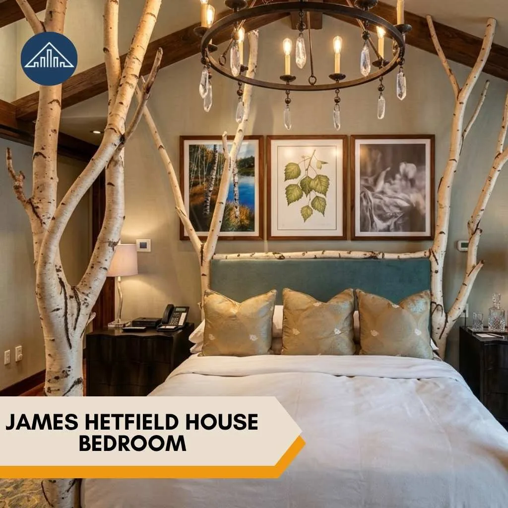 James Hetfield House: Inside His $27.5 Million Vail, Colorado Mansion 4 James Hetfield House Bedroom