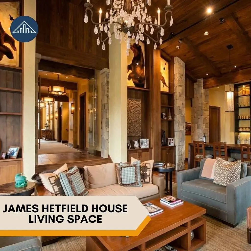 James Hetfield House: Inside His $27.5 Million Vail, Colorado Mansion 6 James Hetfield House living space