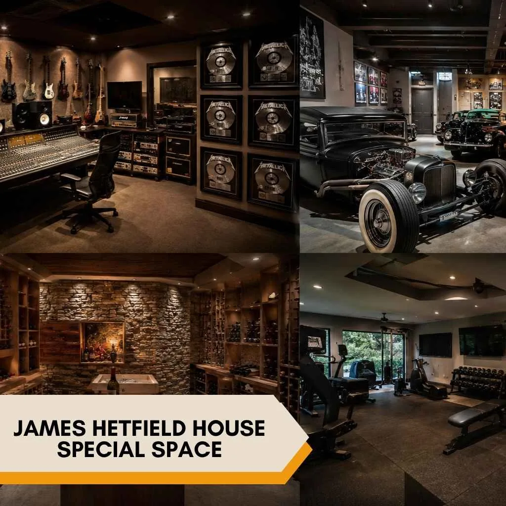 James Hetfield House: Inside His $27.5 Million Vail, Colorado Mansion 8 James Hetfield House special space