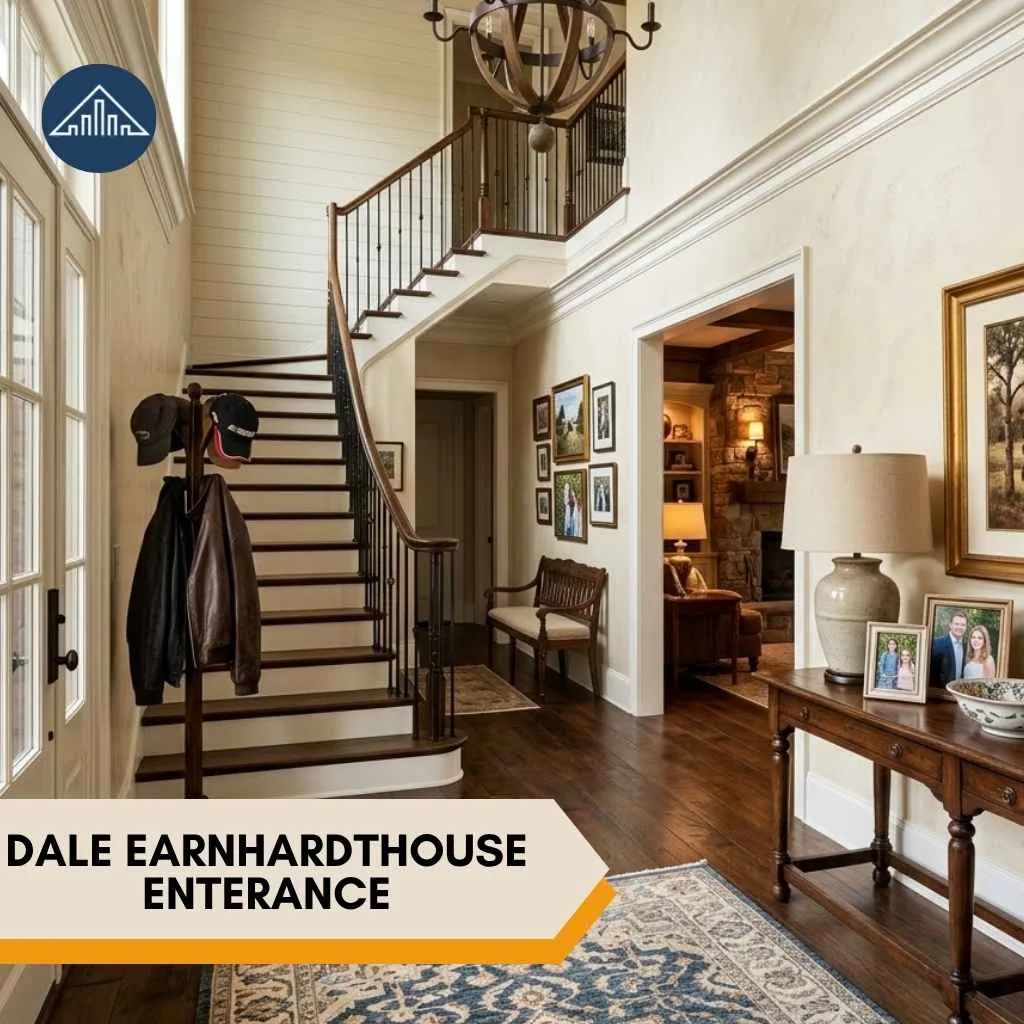 Dale Earnhardt Jr. House: His $5.2 M Mooresville NC Mansion 3 Dale Earnhardt Jr. House enterance