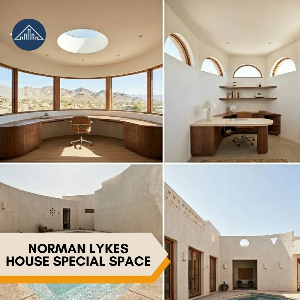 Norman Lykes House: Frank Lloyd Wright's $8.9 Million Phoenix, Arizona Mansion 8 Norman Lykes House special space