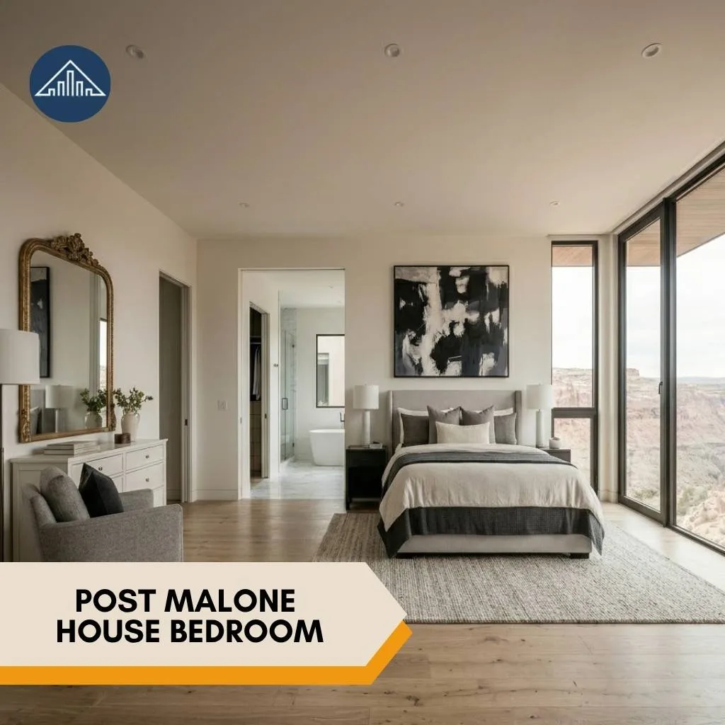Post Malone House bedroom