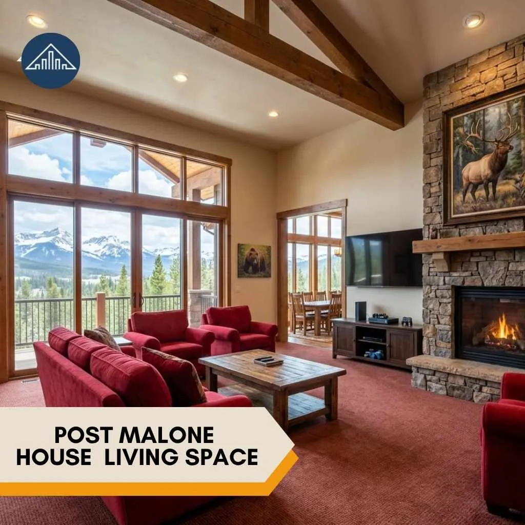 Post Malone House Living Space