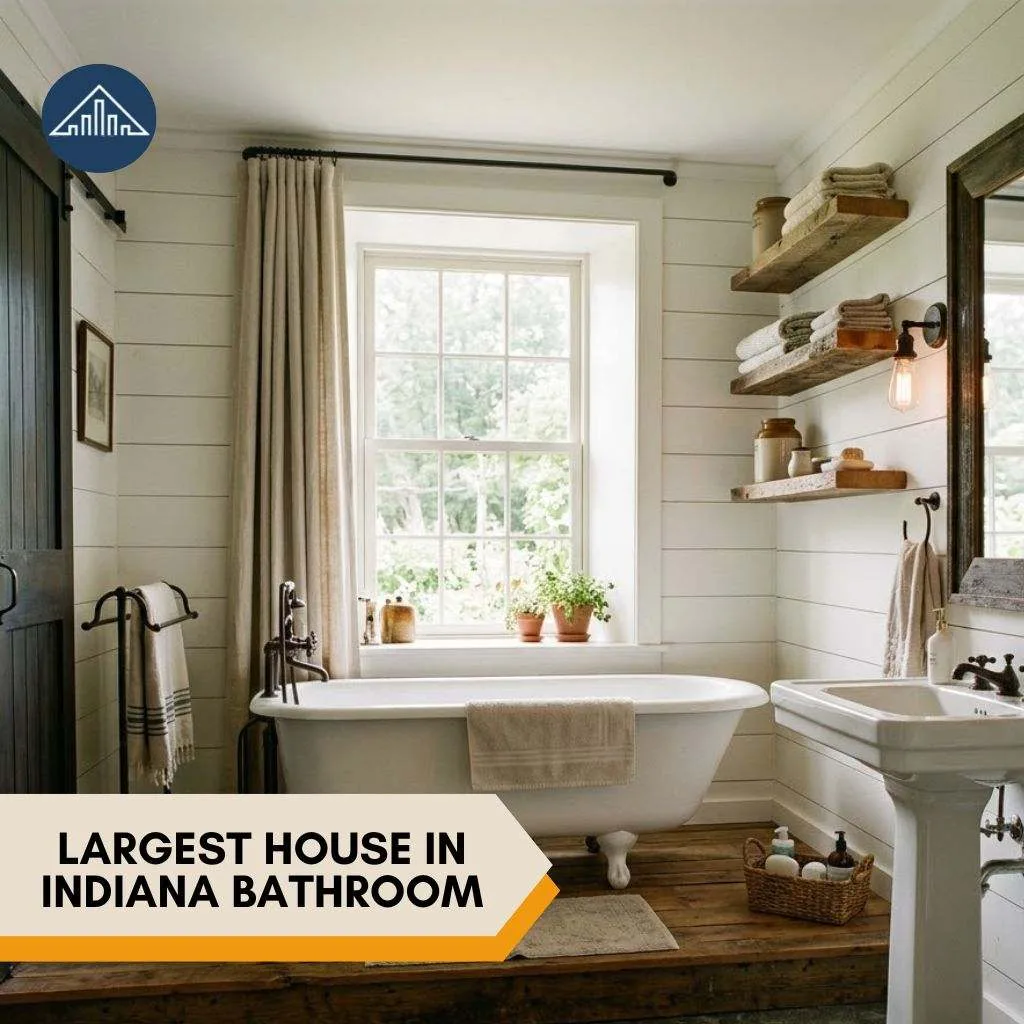 Largest House in Indiana bathroom