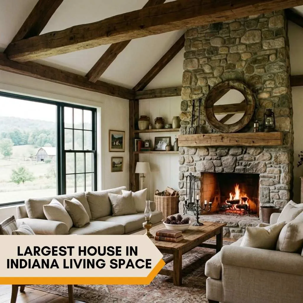 Largest House in Indiana living space