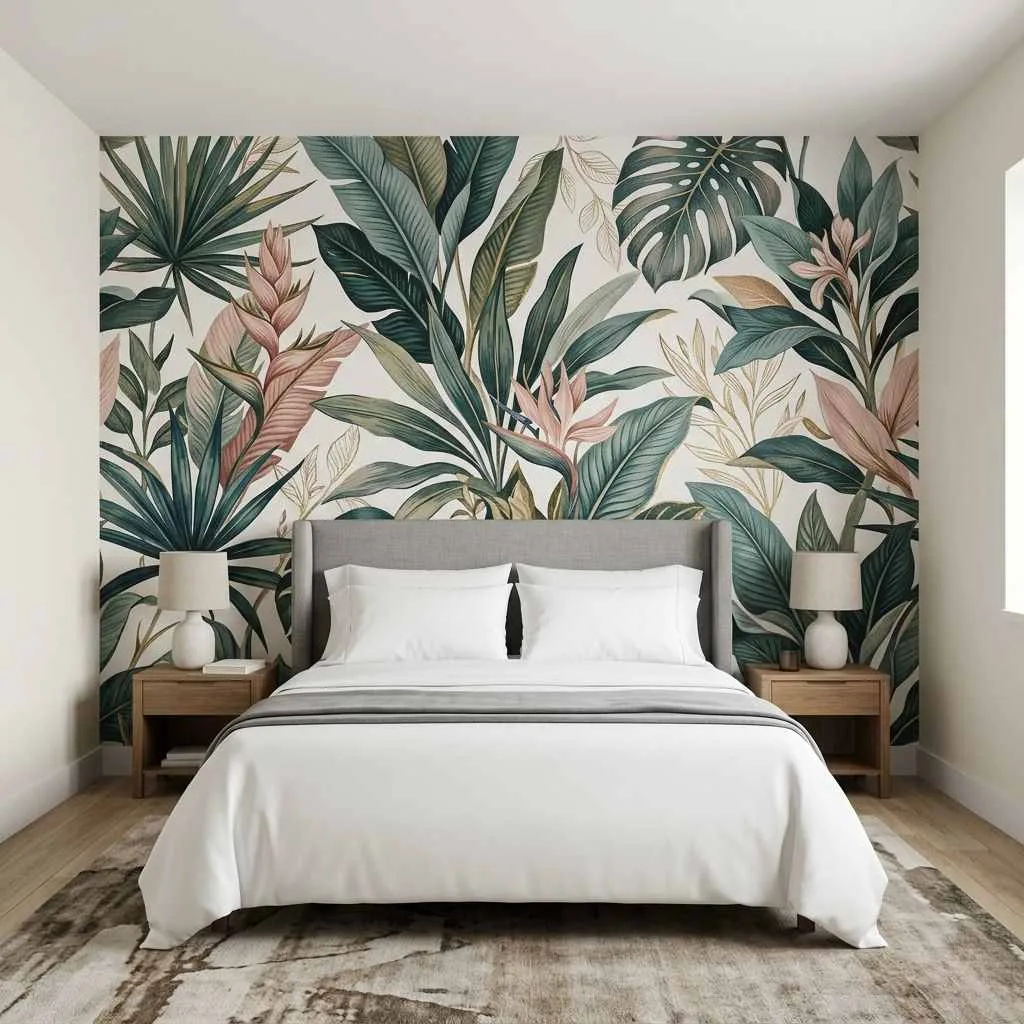 Create a Focal Wall with Wallpaper or Textured Panels