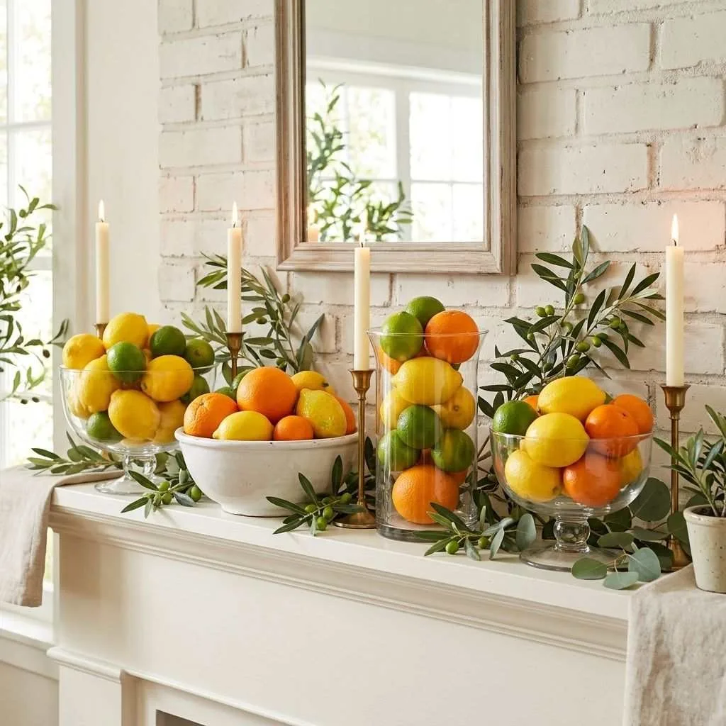  Create a Sun-Kissed Citrus Display