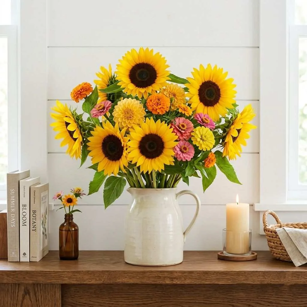 Celebrate Summer with a Sunflower Display