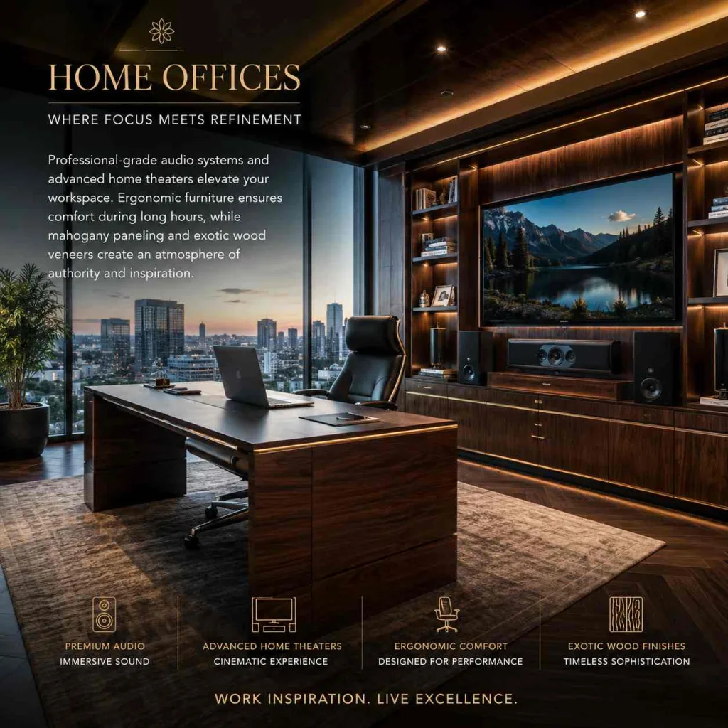 Luxury Interior Design: Where Elegance Meets Purpose 8 luxury interior design Home Offices