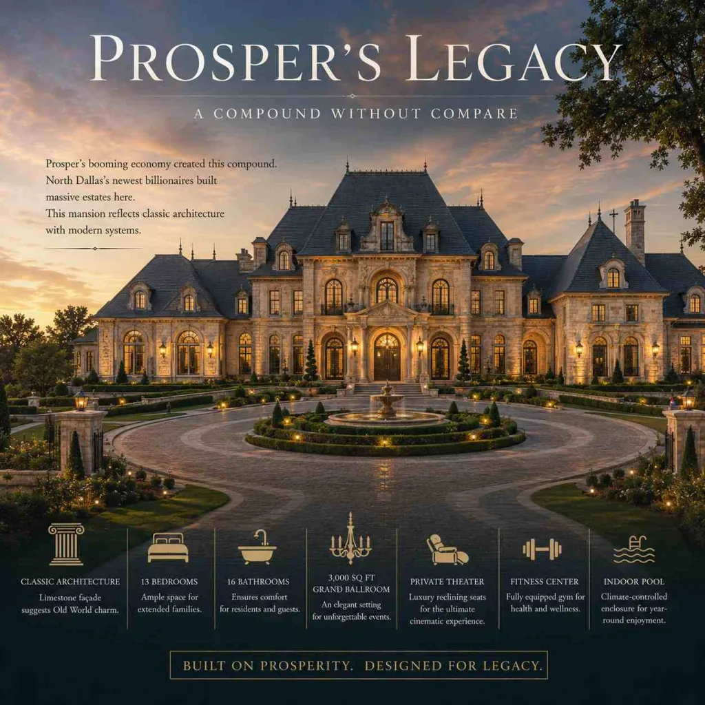 Biggest House In Texas  prosper's Legacy