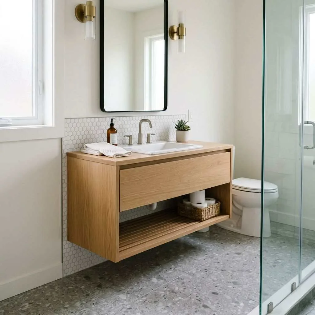 Floating Vanities for Visual Space