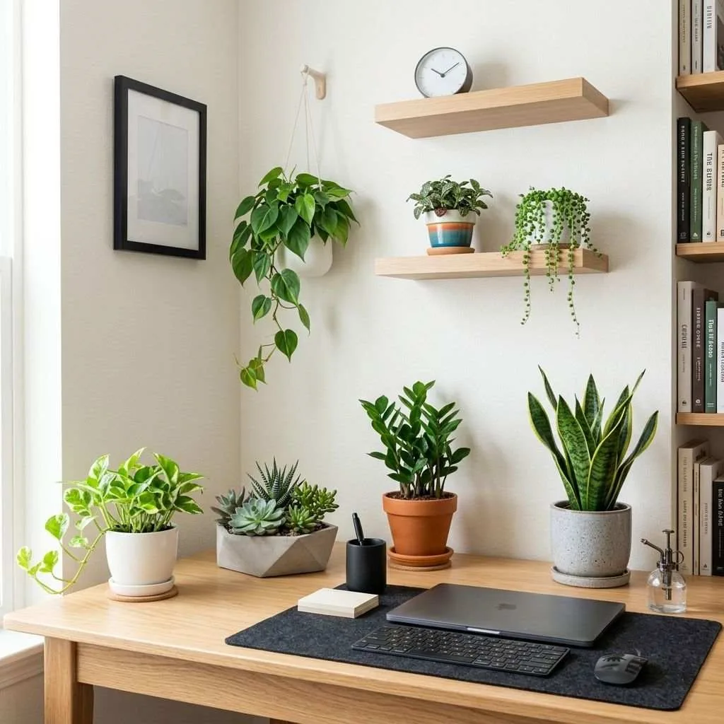 Add Greenery With Small Indoor Plants