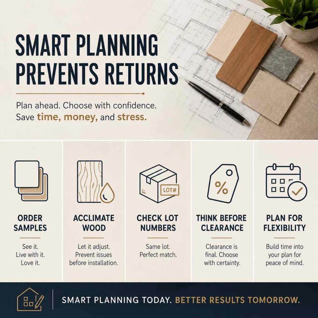 Floor and Decor Return Policy: A Practical Guide for Homeowners and Designers 11 Floor and Decor Return Policy Practical Strategies: Preventing Returns Through Smart Planning