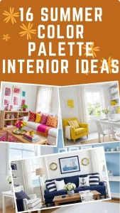 Summer Color Palette Interior Ideas