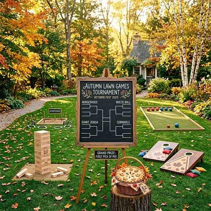 Autumn Lawn Games Tournament