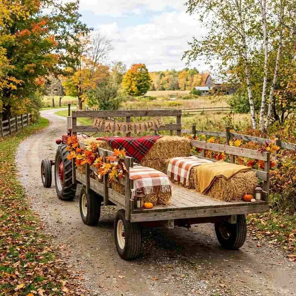 Hayride or Wagon Ride Activity
