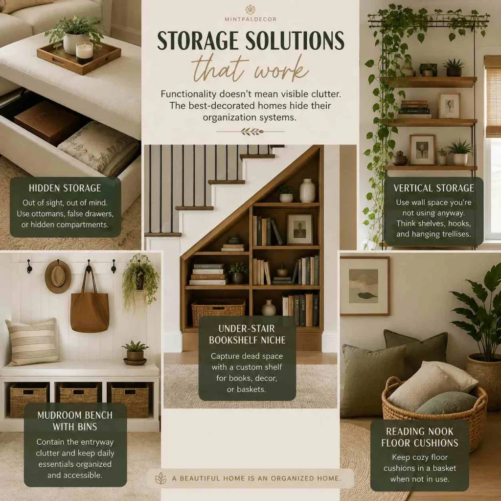 Interior Decoration Tips Mintpaldecor: Create a Home That Works for You 9 Interior Decoration Tips Mintpaldecor Maximize Space With Smart Organization