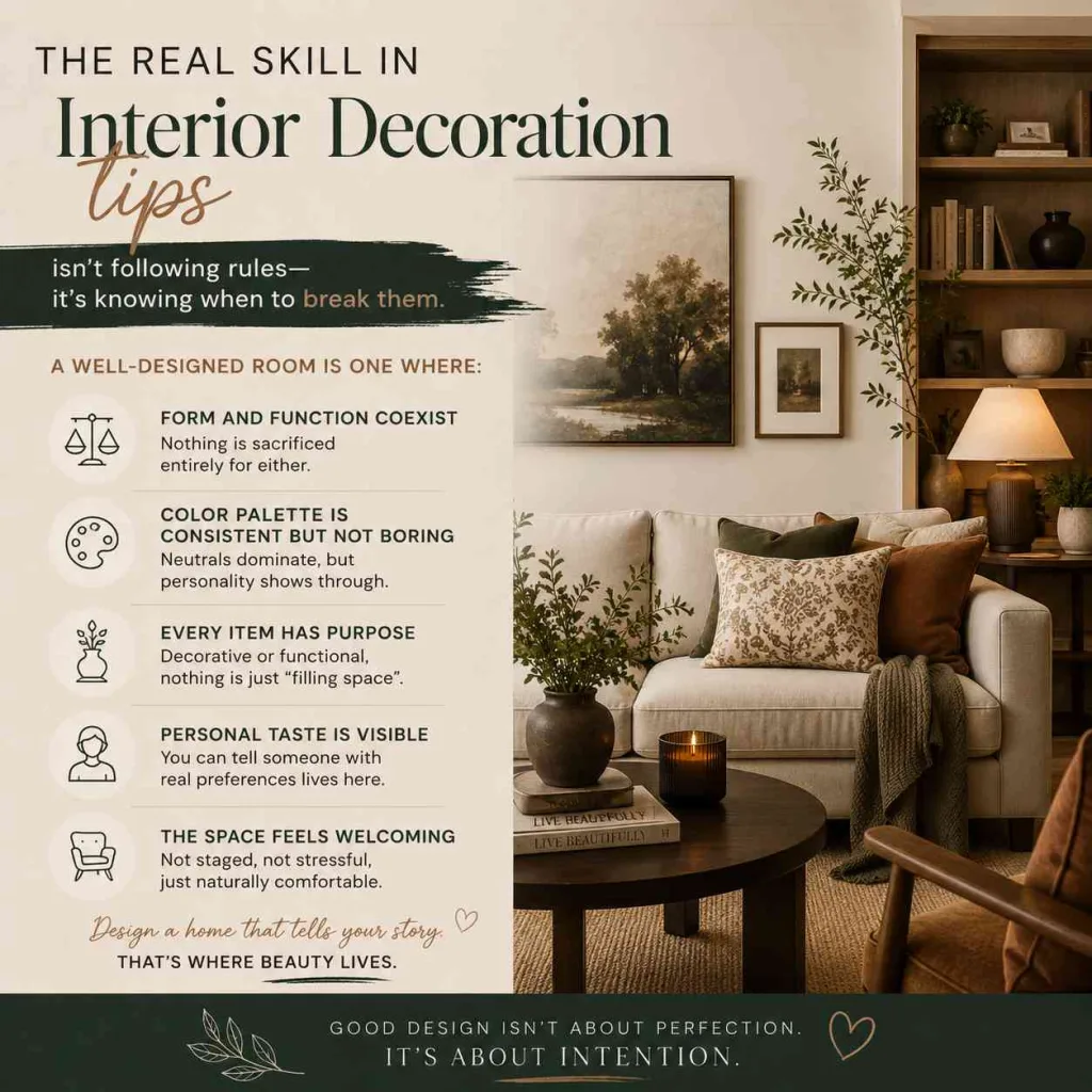 Interior Decoration Tips Mintpaldecor: Create a Home That Works for You 11 Interior Decoration Tips Mintpaldecor Bring It All Together: A Balanced Approach