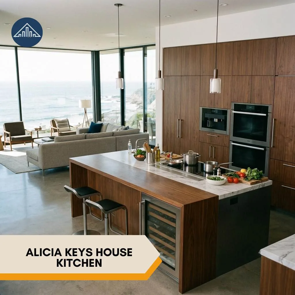Alicia Keys House: Inside Her $20.8 Million La Jolla Mansion 7 Alicia Keys House kitchen