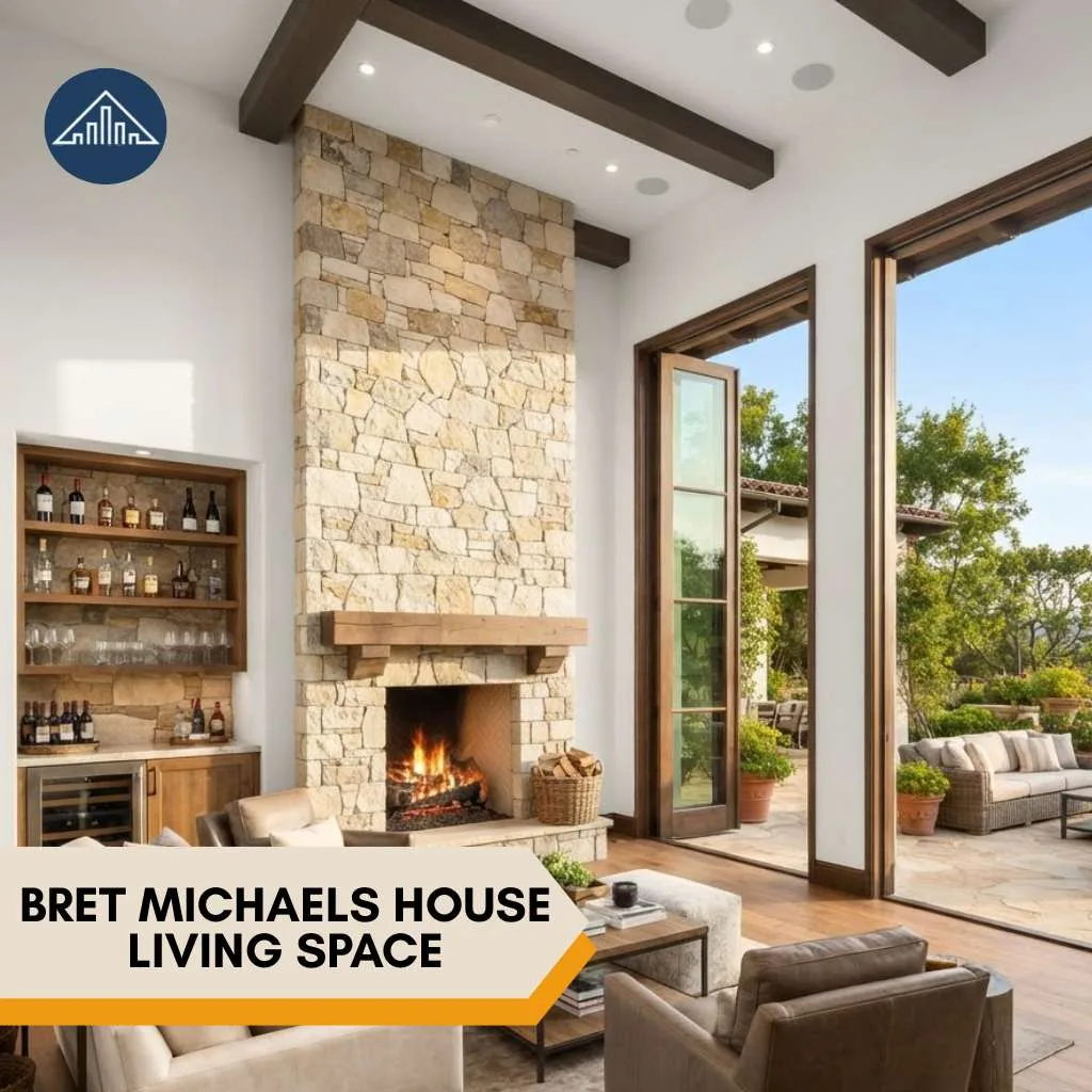 Bret Michaels House LIVING SPACE
