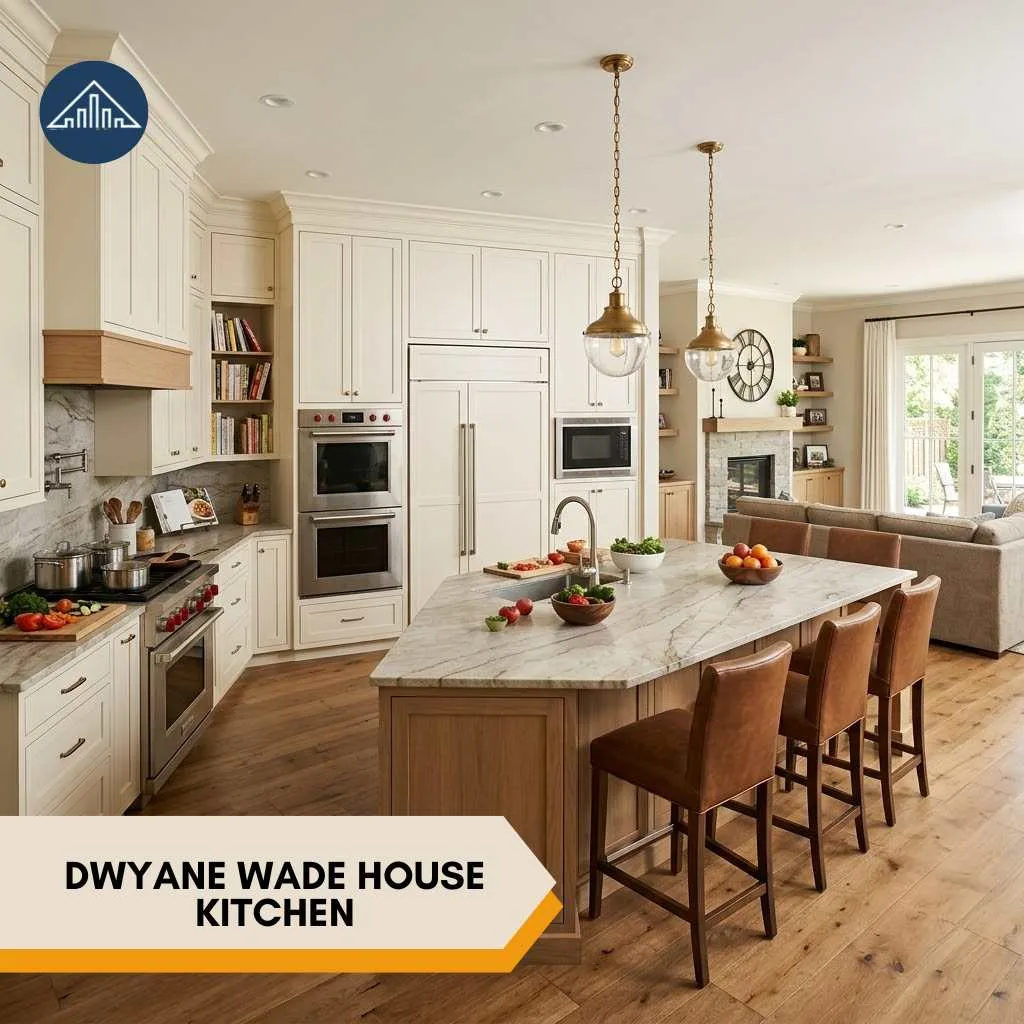 Dwyane Wade House: Inside His $17.9 Million Hidden Hills Mansion 7 Dwyane Wade House kitchen