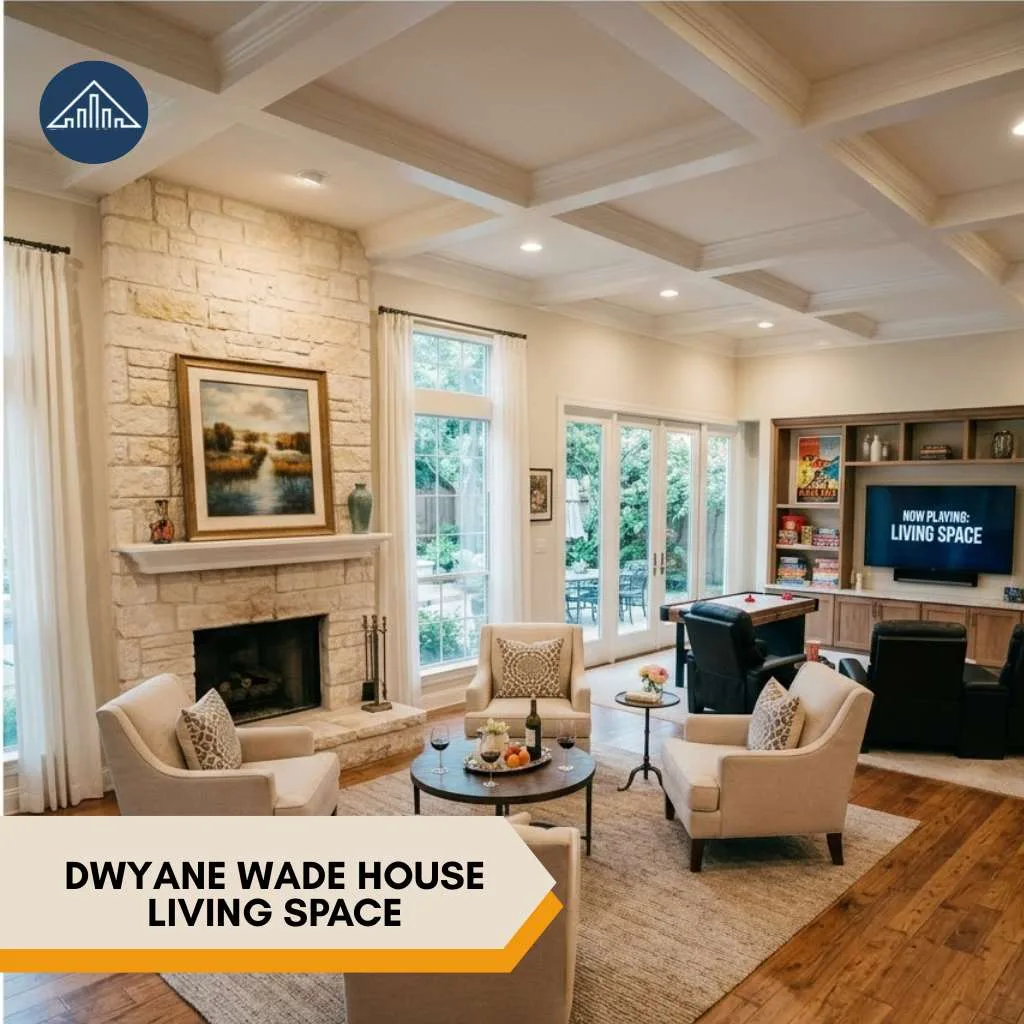 Dwyane Wade House: Inside His $17.9 Million Hidden Hills Mansion 6 Dwyane Wade House living space
