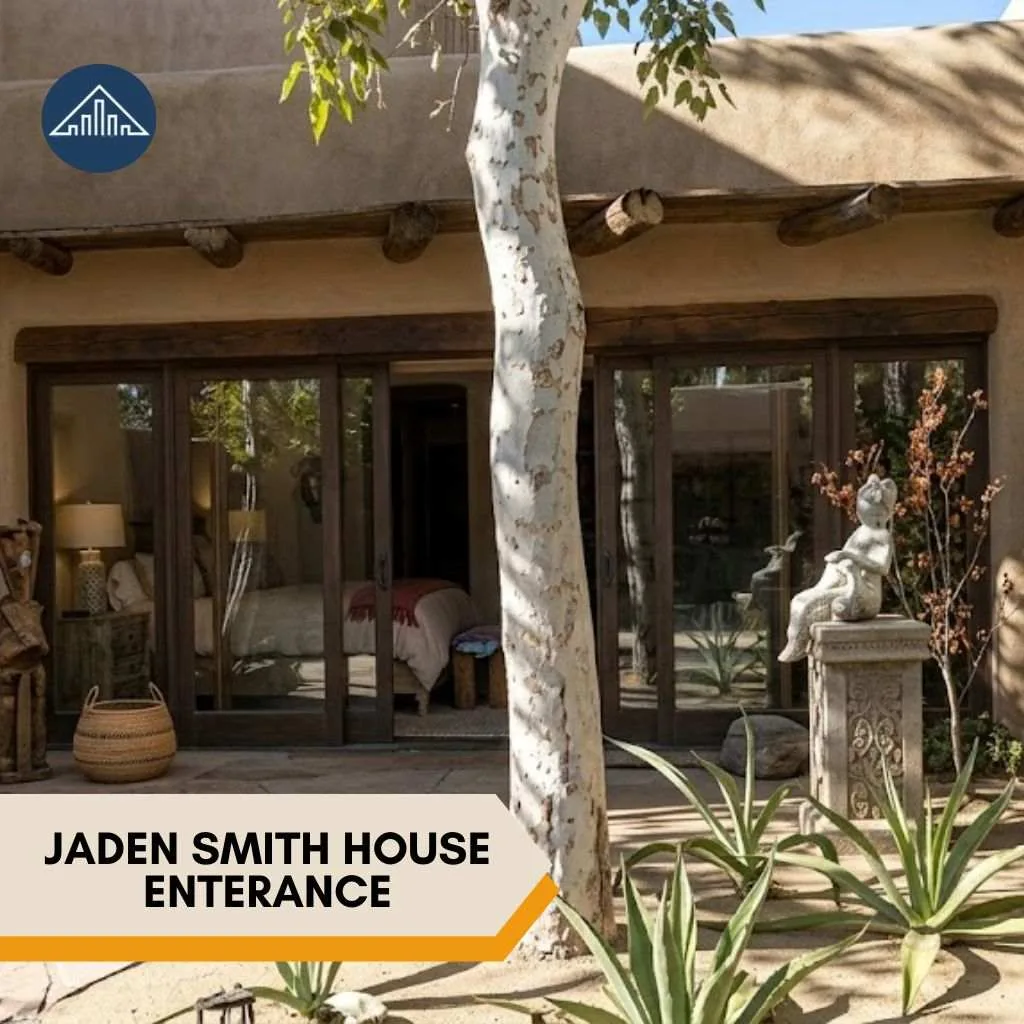Jaden Smith House: Inside His $11.3 Million Hidden Hills Mansion 3 Jaden Smith House enterance