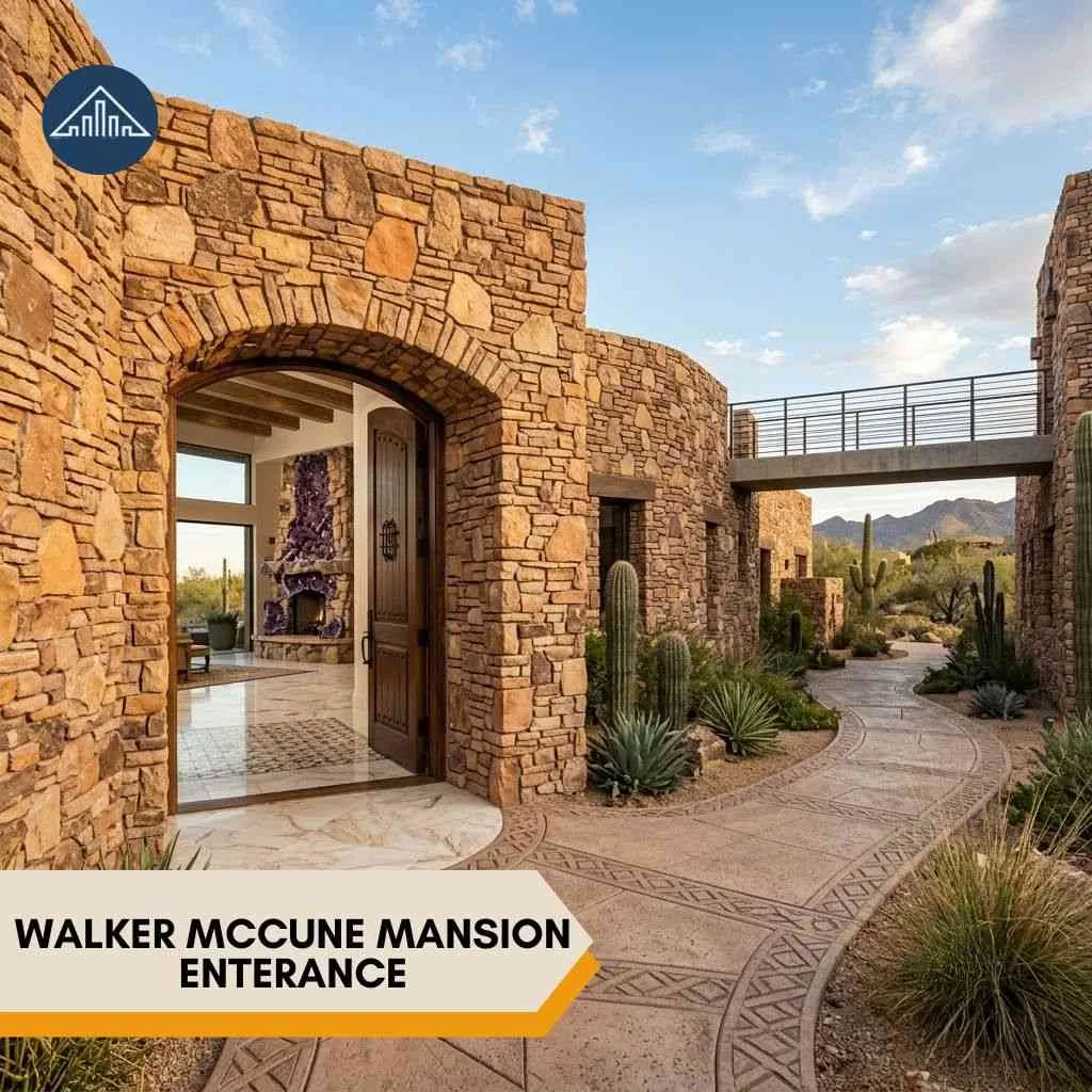 Walker McCune Mansion enterance