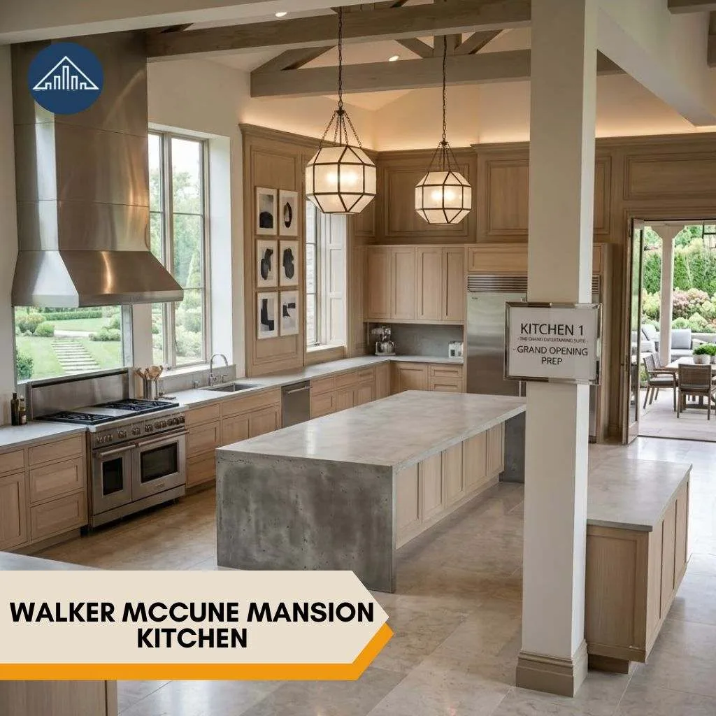 Walker McCune Mansion kitchen