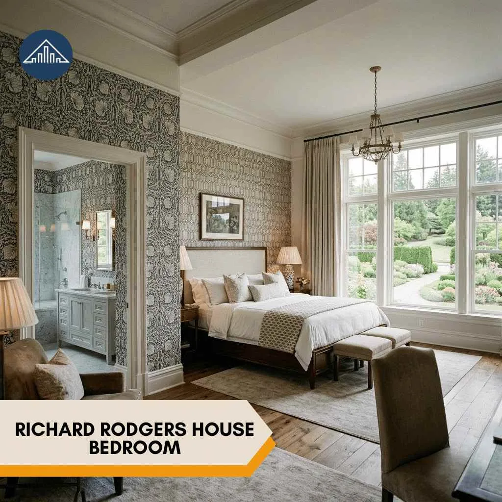 Richard Rodgers House bedroom