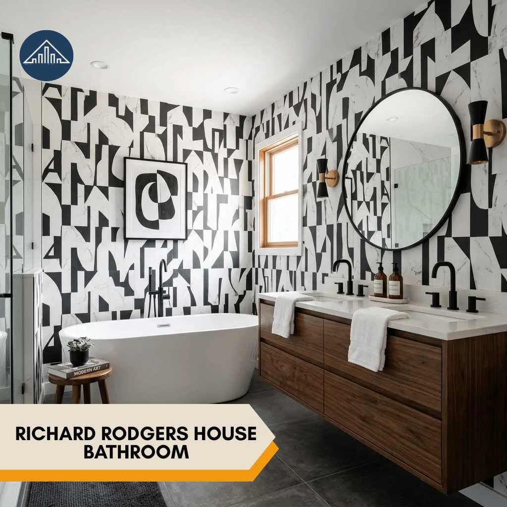 Richard Rodgers House bathroom