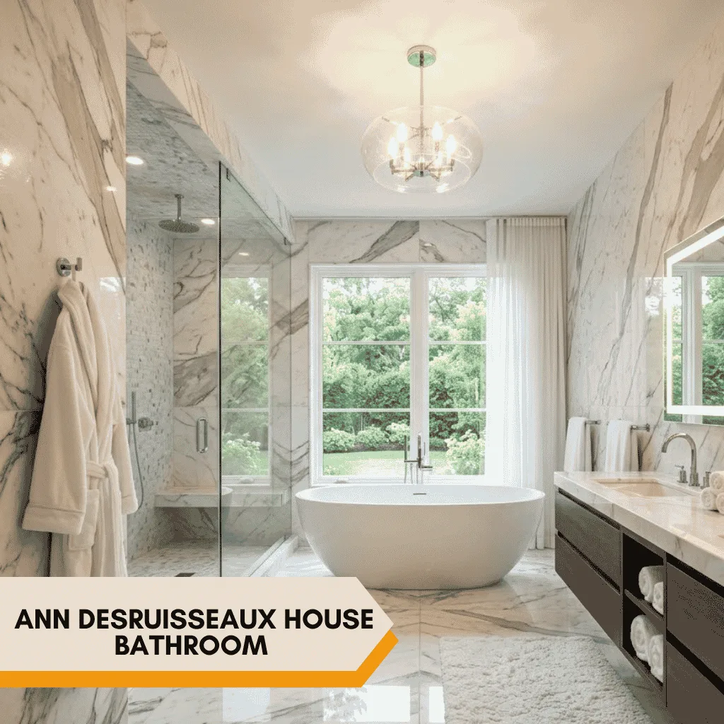 Ann DesRuisseaux House: Inside Her $157M Palm Beach Mansion 5 Ann DesRuisseaux House bathroom