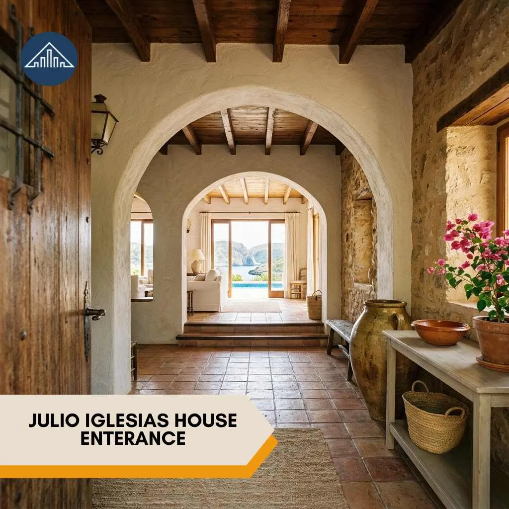 Julio Iglesias House enterance