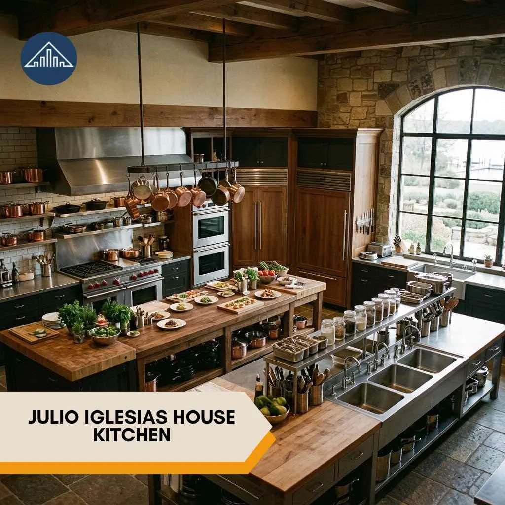 Julio Iglesias House kitchen