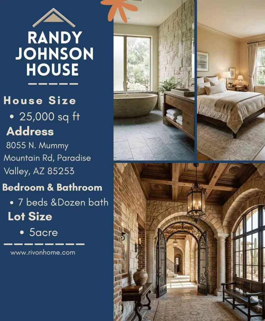 Randy Johnson House: Inside His $25 Million Paradise Valley Mansion 2 Randy Johnson House Arizona banner