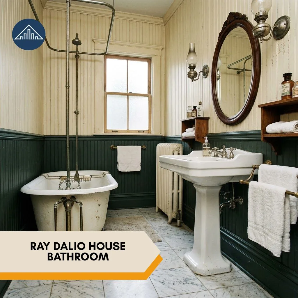 Ray Dalio House bathroom